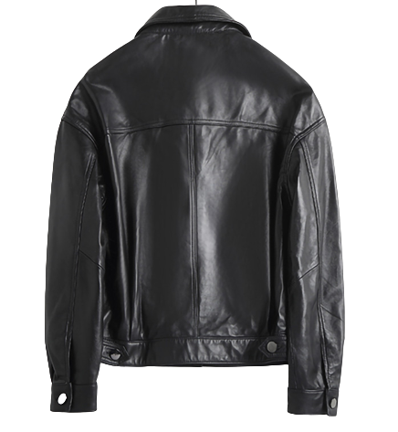 Womens Ximena Genuine Lambskin Leather Jacket