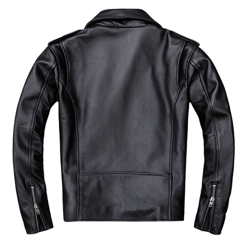 Mens Ronan Genuine Lambskin Biker Leather Jacket