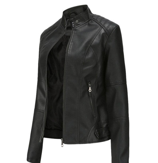 Womens Maeve Genuine Lambskin Leather Jacket